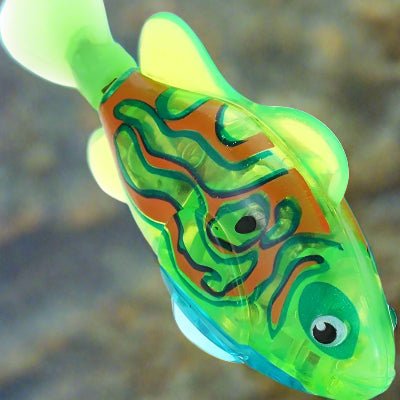 Jouet Interactif Chat - CatchyFish™ - Vert - Chat Enchanteur