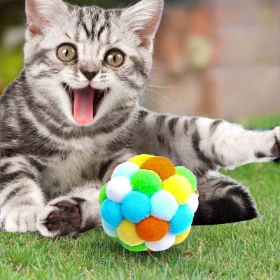 Balle pour Chat - JingleChase™ - Jaune - Chat Enchanteur