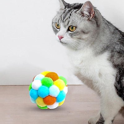 Balle pour Chat - JingleChase™ - Jaune - Chat Enchanteur