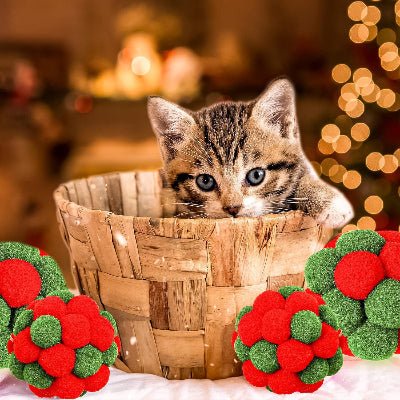 Balle pour Chat - JingleChase™ - Rouge - Chat Enchanteur