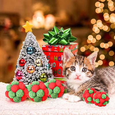 Balle pour Chat - JingleChase™ - Rouge - Chat Enchanteur