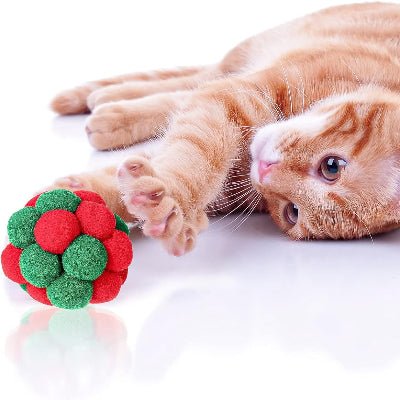 Balle pour Chat - JingleChase™ - Rouge - Chat Enchanteur