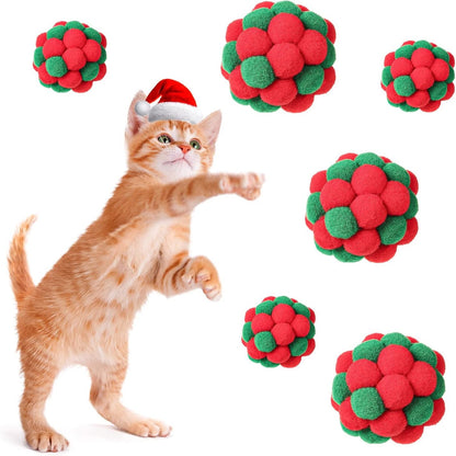 Balle pour Chat - JingleChase™ - Rouge - Chat Enchanteur