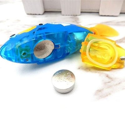 Jouet Interactif Chat - CatchyFish™ - Bleu - Chat Enchanteur