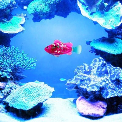 Jouet Interactif Chat - CatchyFish™ - Fushia - Chat Enchanteur