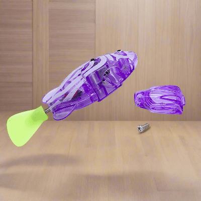 Jouet Interactif Chat - CatchyFish™ - Rose Balais - Chat Enchanteur