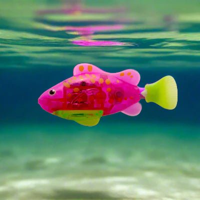Jouet Interactif Chat - CatchyFish™ - Rose Bonbon - Chat Enchanteur