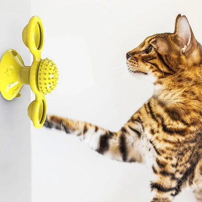 Jouet Pour Chat - MultifunctionalGlowingBall™ - Jaune - Chat Enchanteur