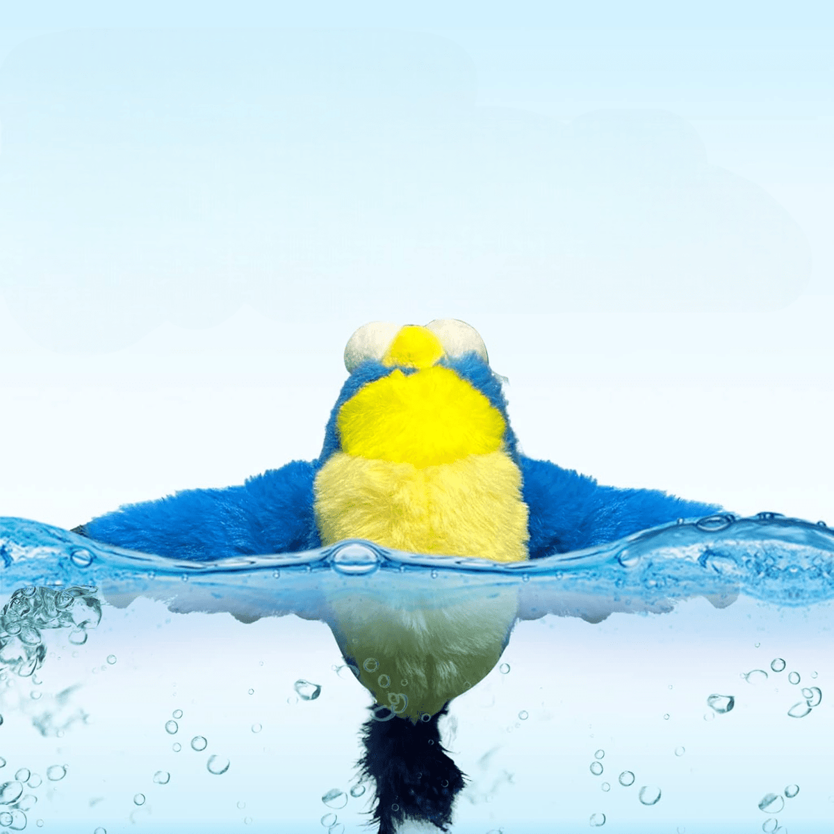 Jouets Interactifs Pour Chat - ChirpingFlappingBird™ - Bleu - Chat Enchanteur